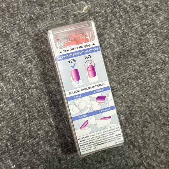 imPRESS Color FX Press-On Nails - Shimmering Pink ATMOSPHERE - Picture 5 of 6